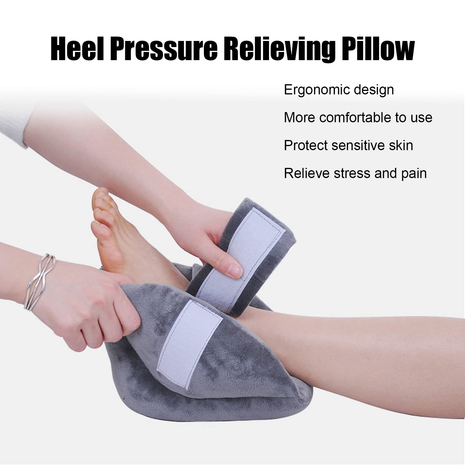 ZJchao bed rest leg support pillow shown for elevated comfort