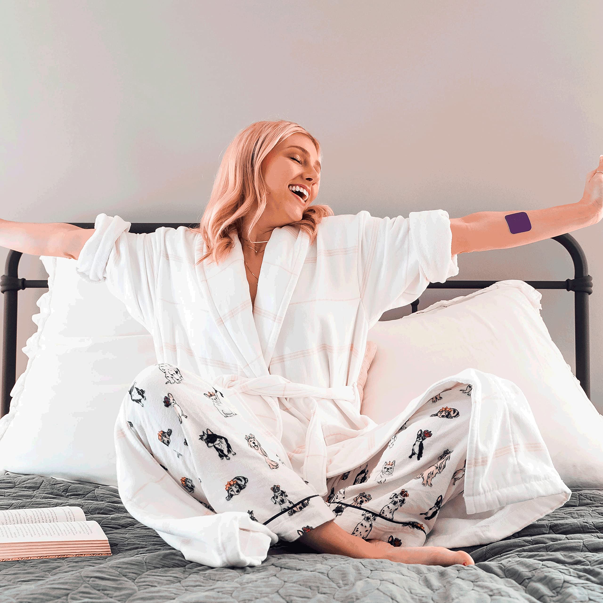Zleep bedtime routine setup image emphasizes a simple nightly ritual.