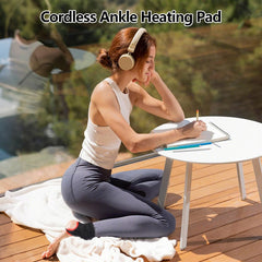 ZMHWANY ankle massager in motion supports daily activity.