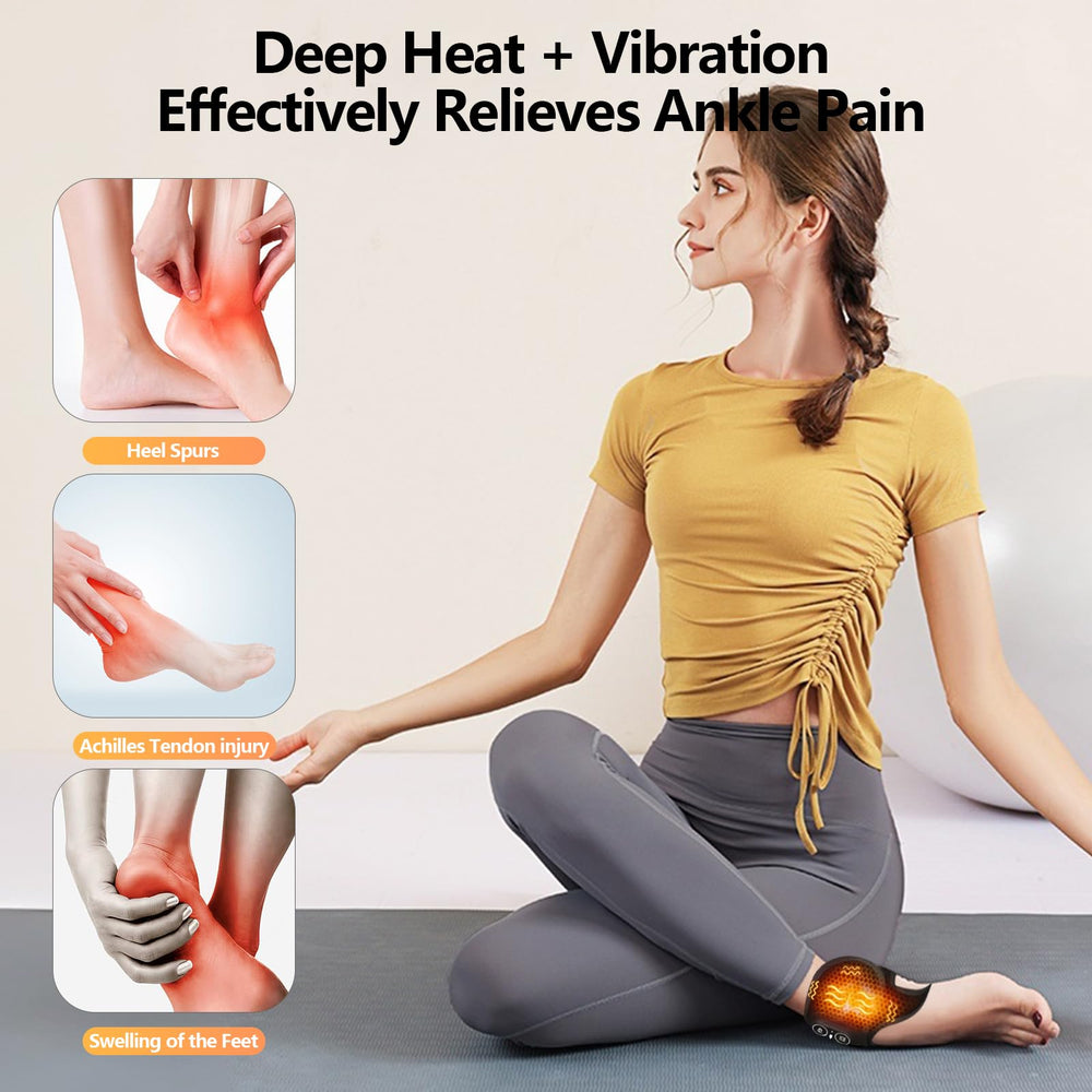 ZMHWANY ankle wrap heat levels highlight adjustable warmth for comfort.