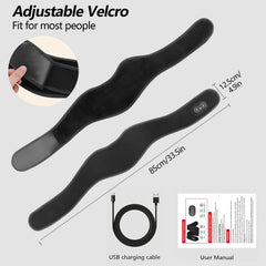 ZMHWANY ergonomic neck wrap fits snugly for comfort.