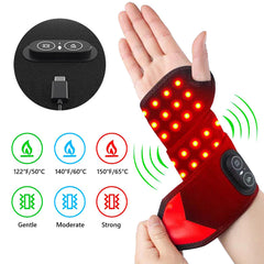 ZMHWANY wrist massager temperature settings offer comfortable heat levels.