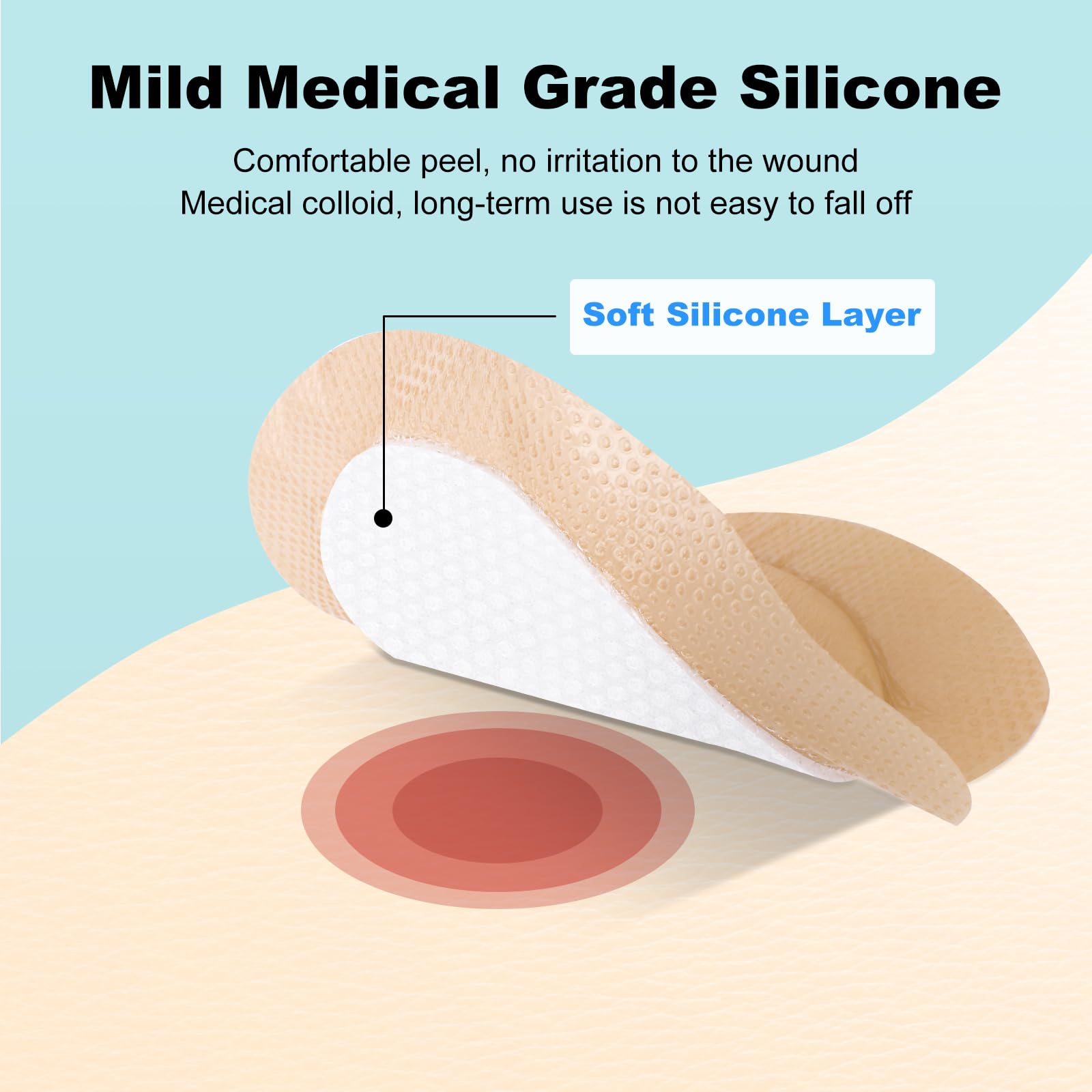 ZMZPA high-absorbency foam layer reduces changes and keeps skin dry.