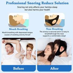 Znvyxhom chin strap close-up with adjustable Velcro for a comfortable fit