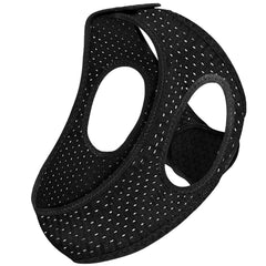 Znvyxhom chin strap in use on bed-night for restful sleep