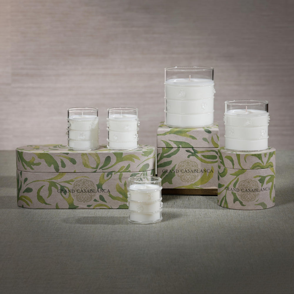 Elegant decor accent with Zodax Grand Casablanca candle