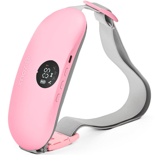 Zolly wearable heating pad under clothes for discreet on-the-go relief