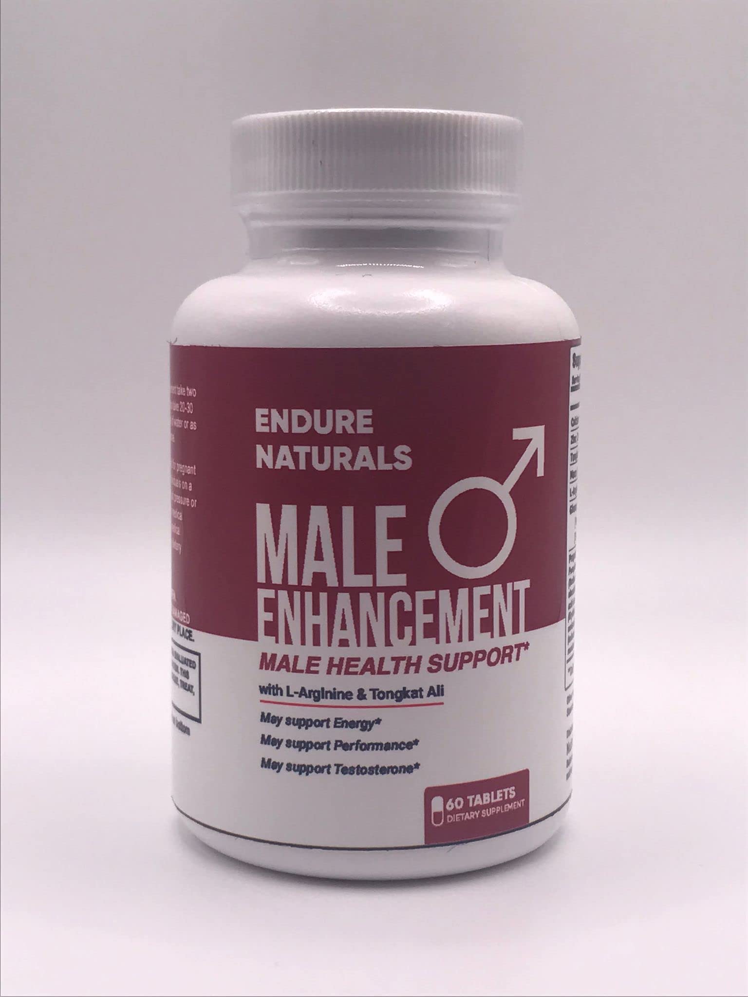 Zonata Endure Naturals label highlights the max strength formulation.