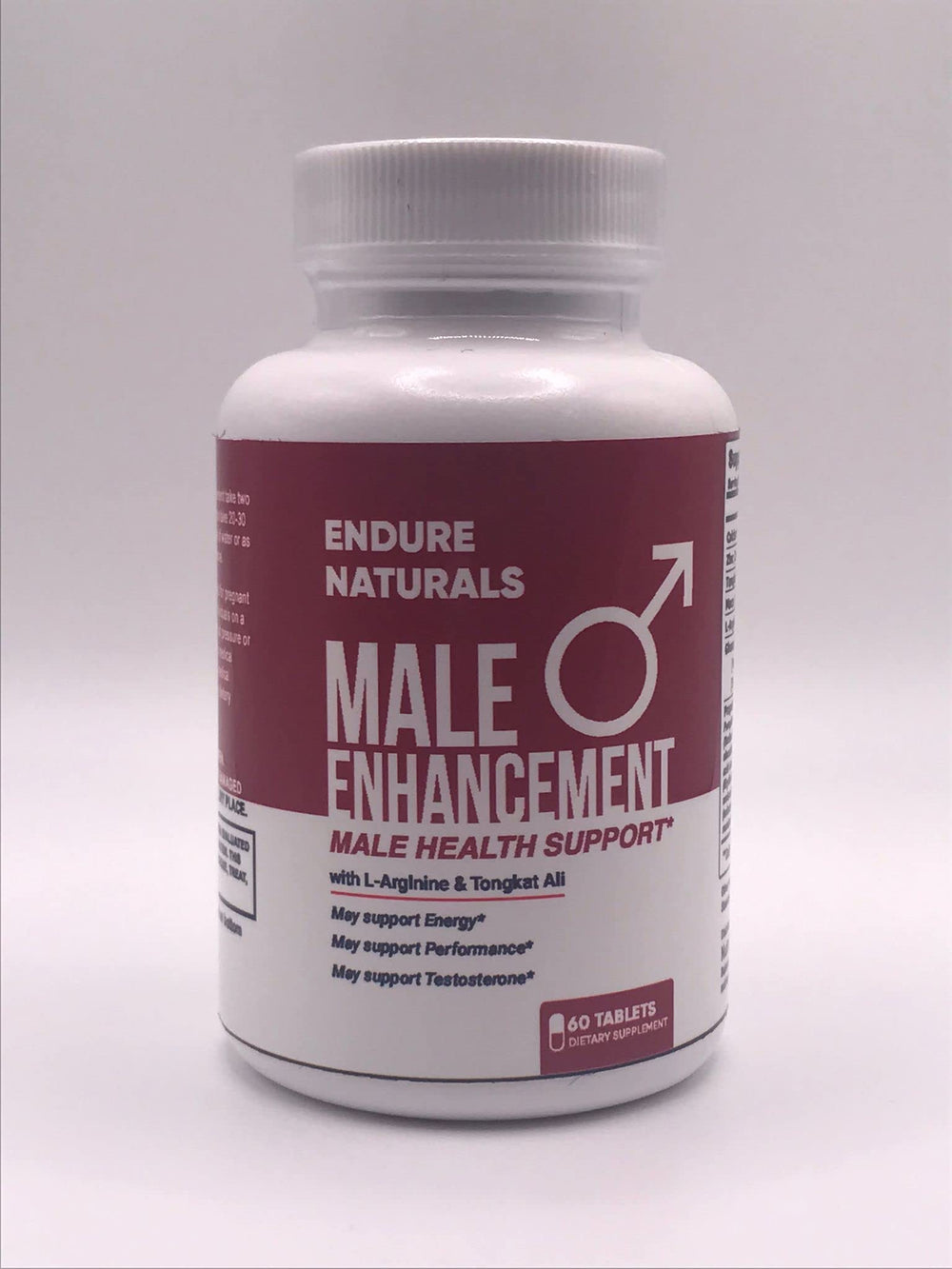 Zonata Endure Naturals label highlights the max strength formulation.