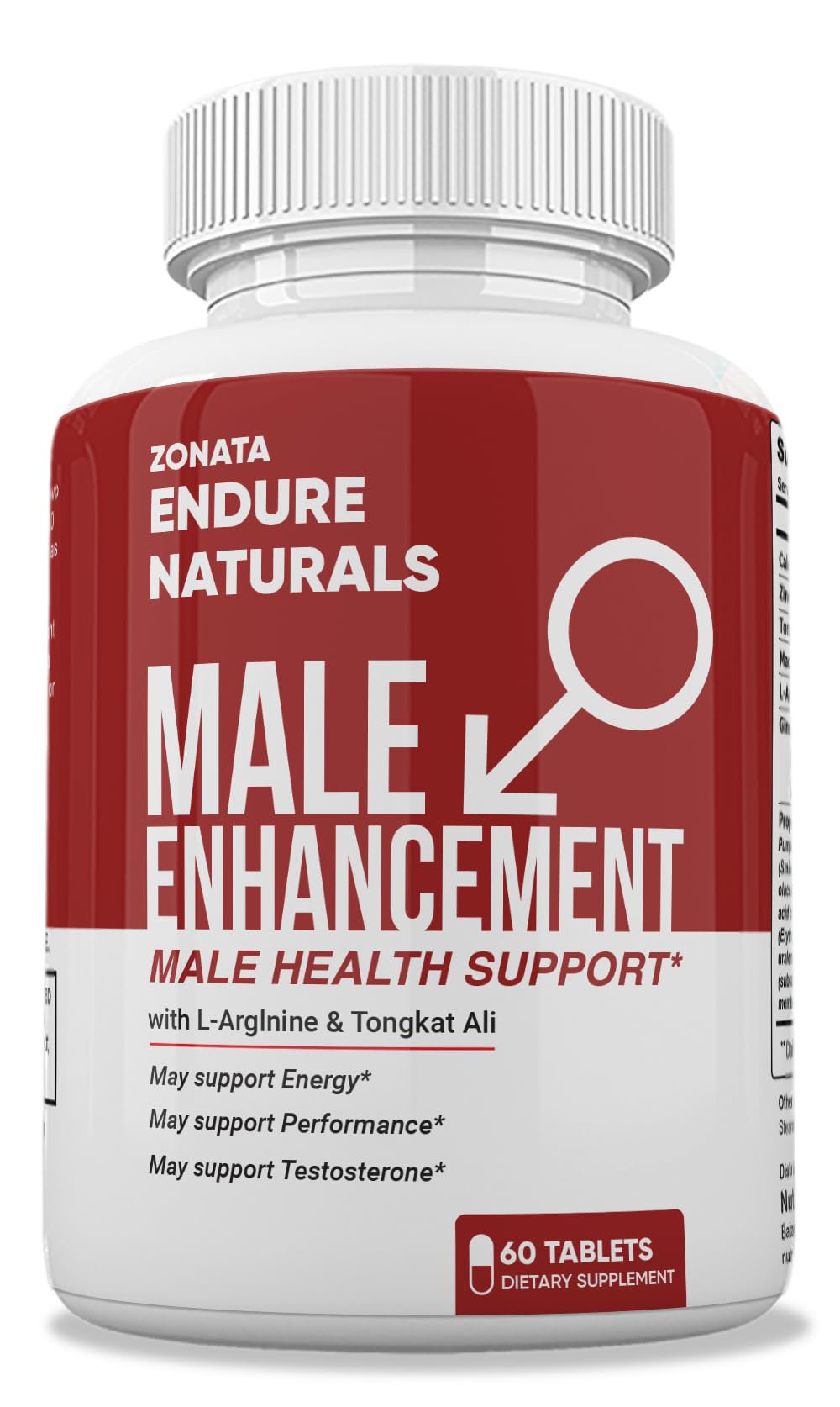 Zonata Endure Naturals bottle for daily vitality and wellness.