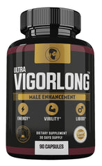 Zonata Ultra VigorLong bottle front highlighting packaging for energy support