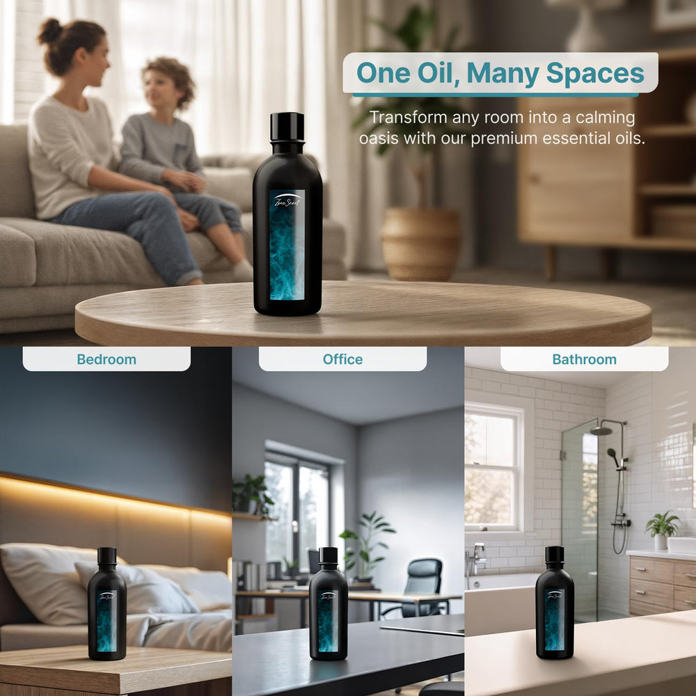 Zone Scent Garden Bouquet diffuser compatibility image shows flexible use across devices.