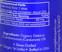Zongle Therapeutics cardamom oil in a diffuser for mood uplift.