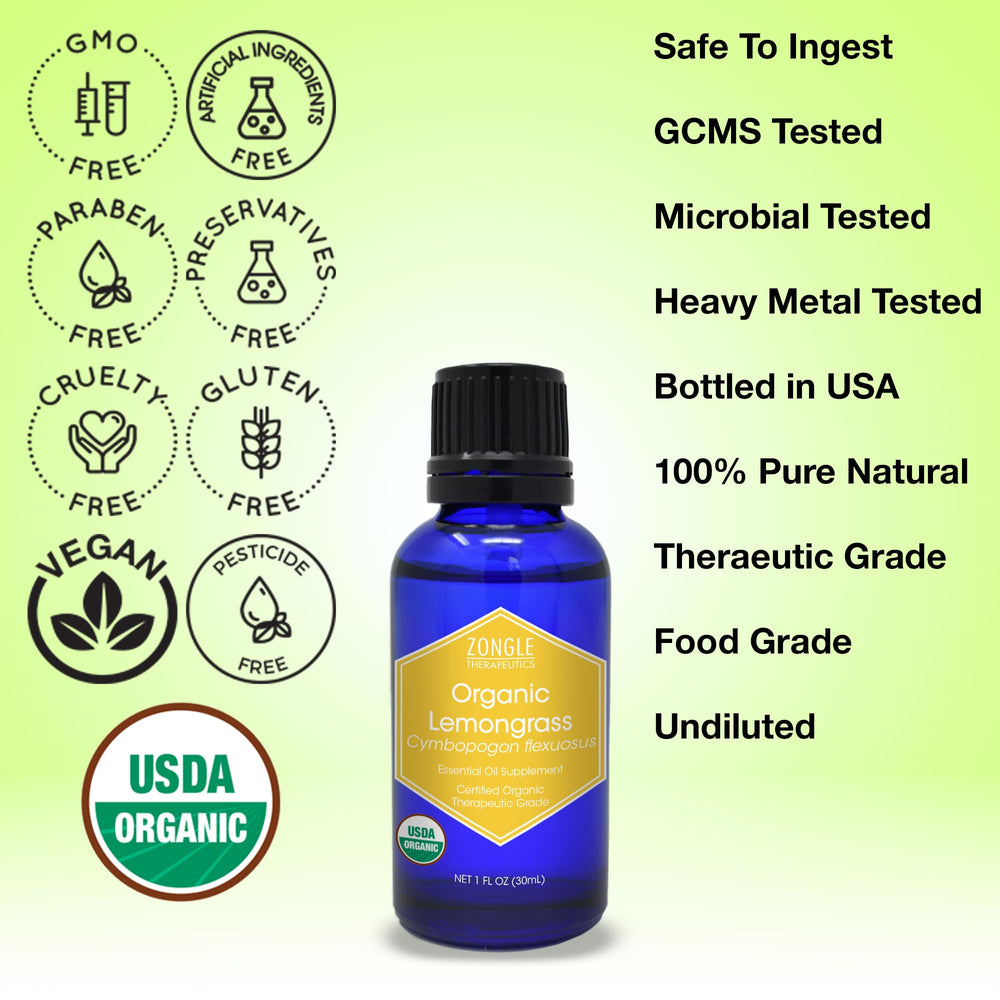 Zongle Therapeutics lemongrass oil in a diffuser for a calming aromatherapy session.