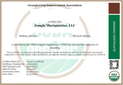 Zongle Therapeutics lemongrass oil used for healthy scalp in haircare routine.