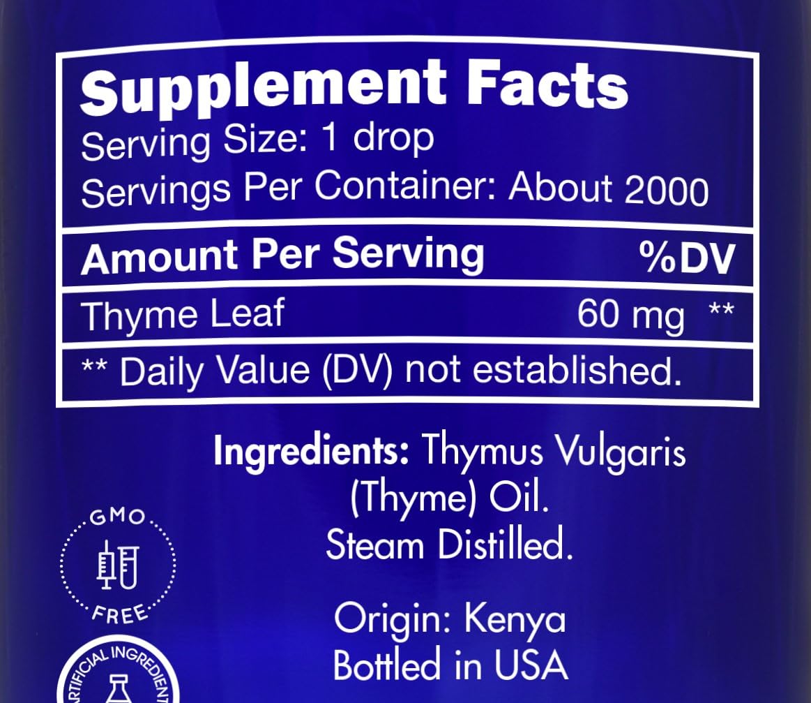 Zongle Therapeutics Thyme Oil pour-over dish highlights direct flavor boost for sauces and marinades