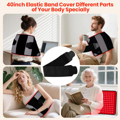 ZonGym red light therapy pad knee area supports joint comfort sessions