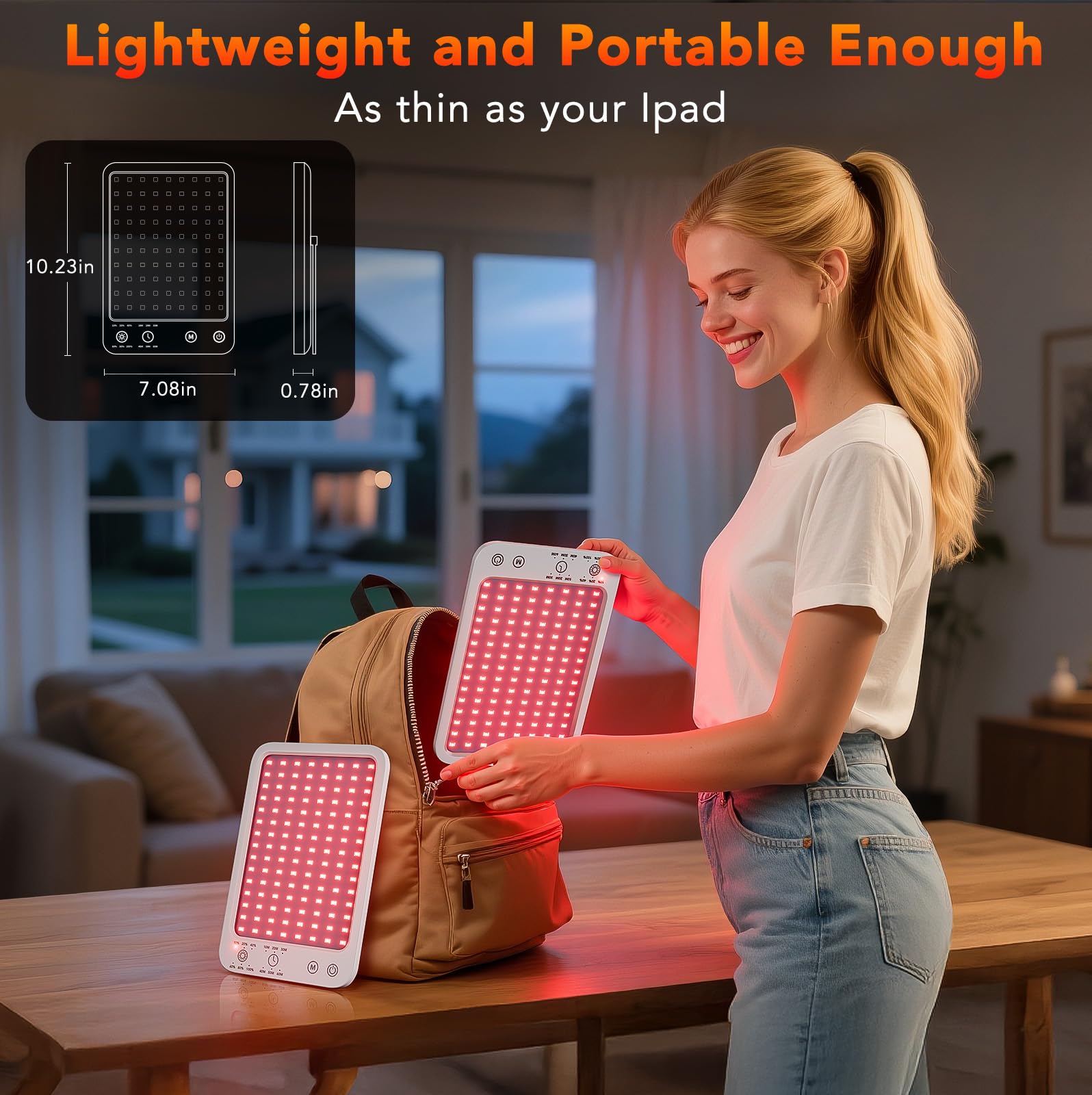 ZonGym timer and brightness controls enable customizable sessions.