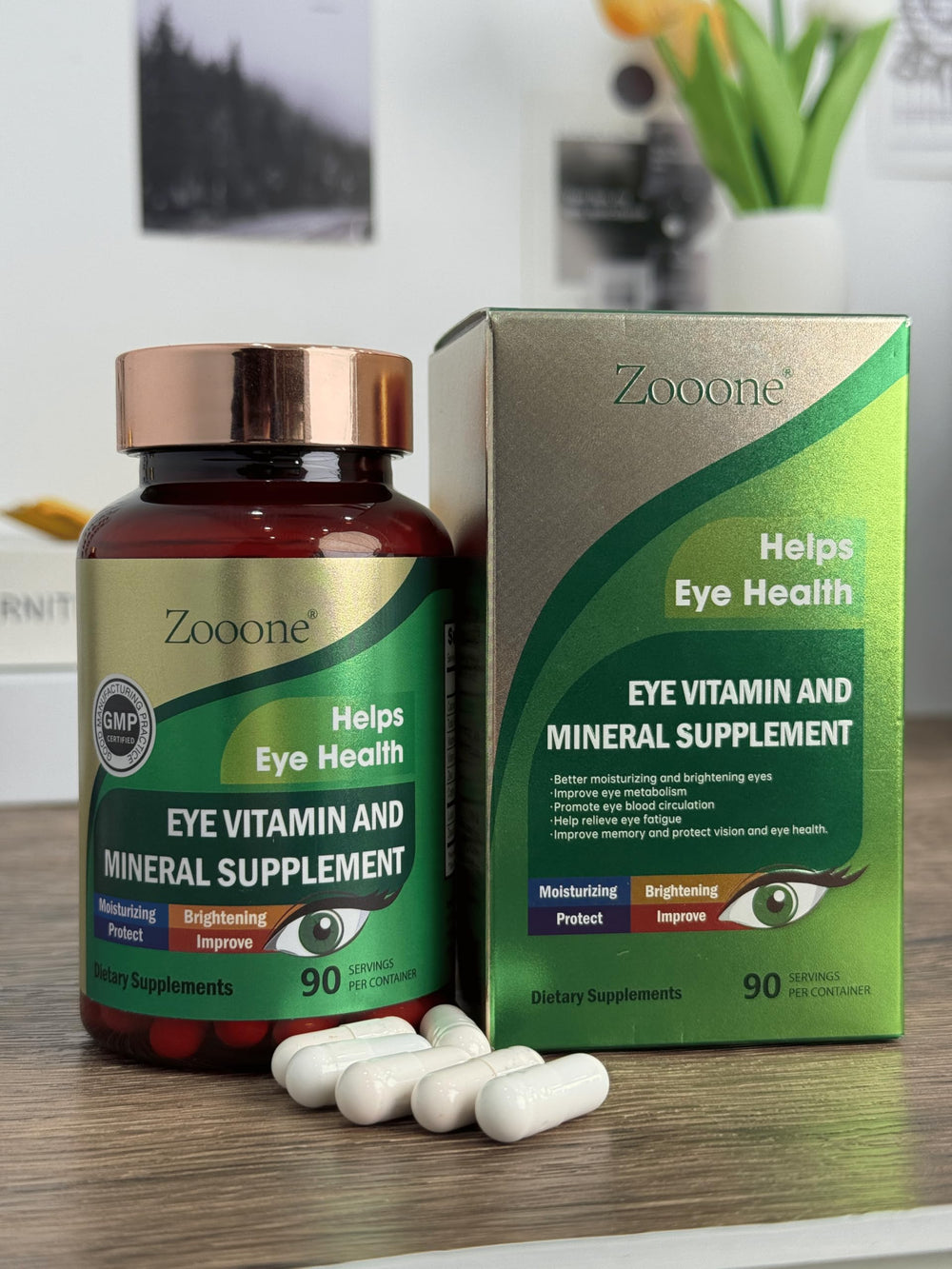 zooone daily dosage of two capsules fits busy days