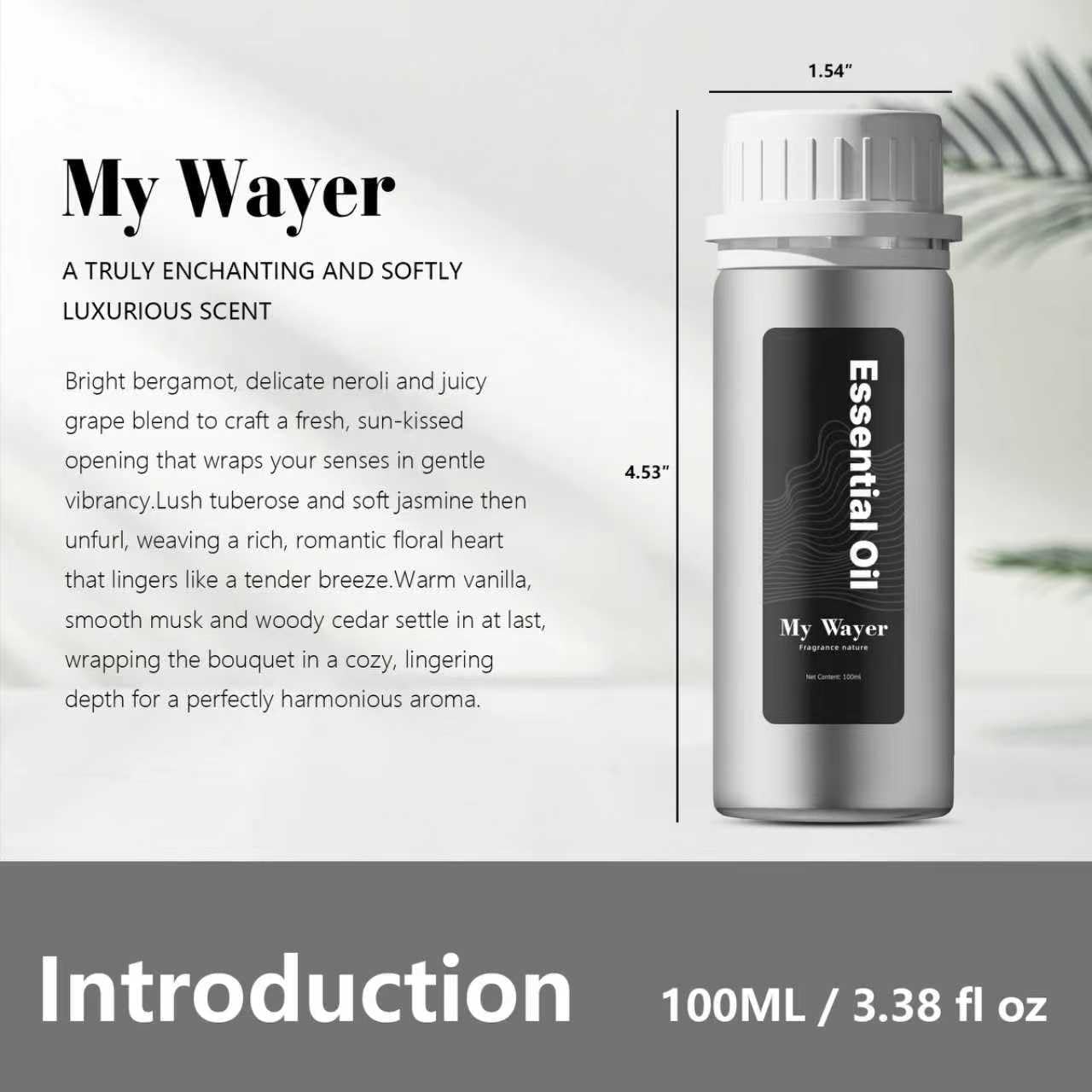 ZORALM My Wayer aluminum bottle preserves scent integrity and avoids plastic leaching