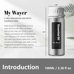 ZORALM My Wayer aluminum bottle preserves scent integrity and avoids plastic leaching