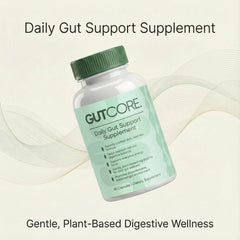 Closeup of Zotreval GutCore capsules highlighting easy-to-take form.