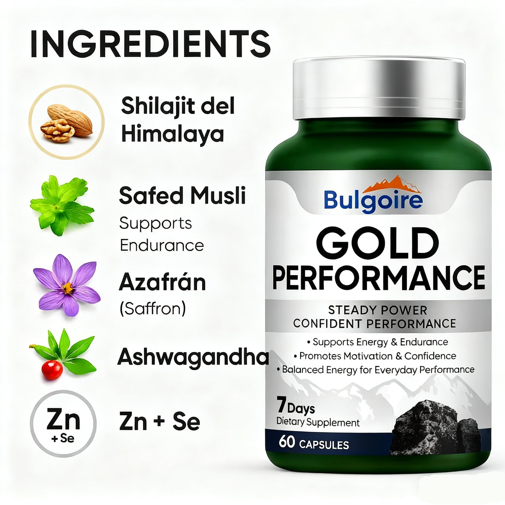 Zotreval Quientum Gold bottle showing 60 capsules for a month.