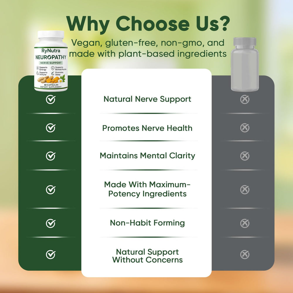 Ingredient visual suggesting a clean, plant-based formula for overall well-being.