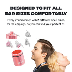 Zound earplugs do not muffle sound, preserving music quality.