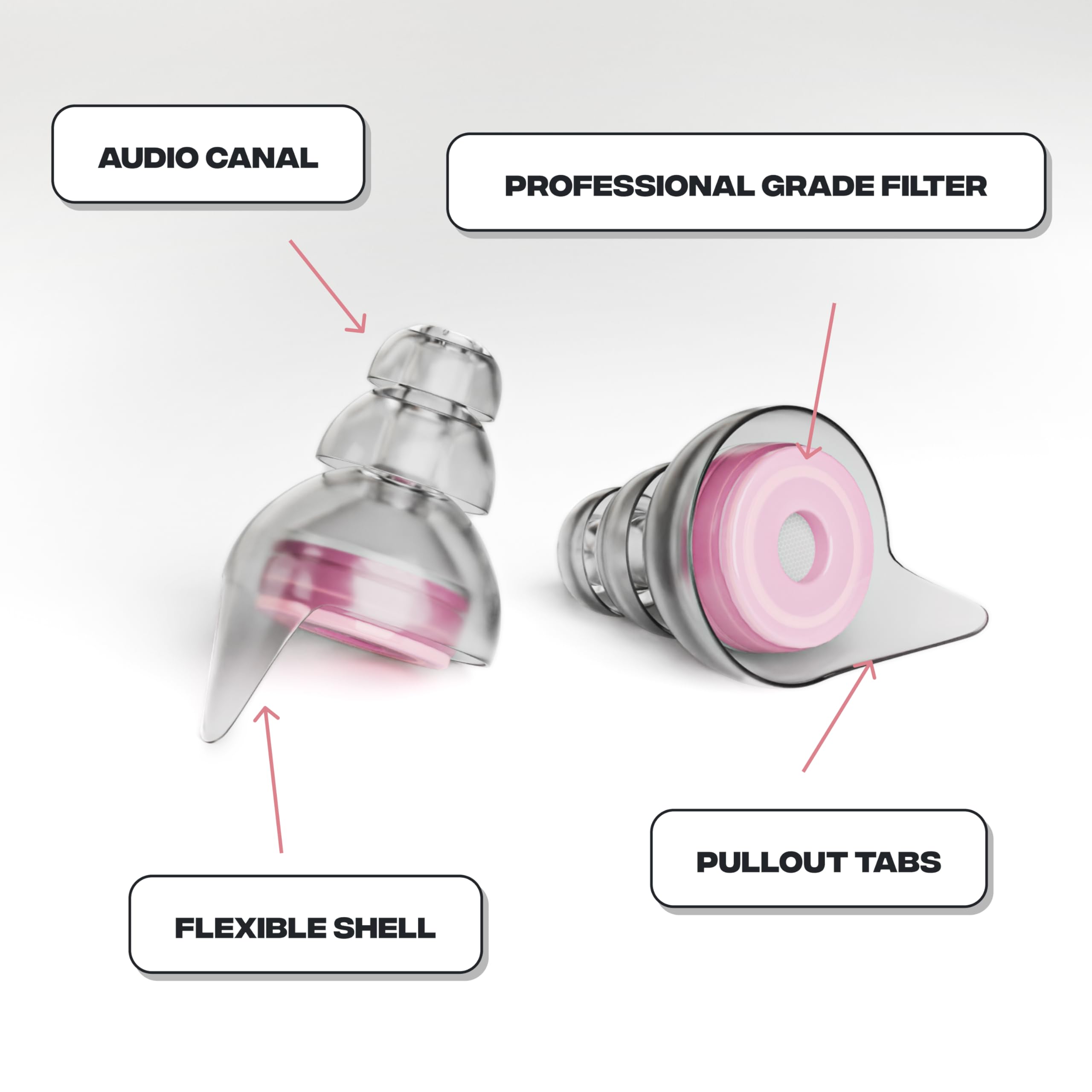 Zound earplugs portable pouch makes carrying protection easy.
