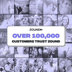 Zound earplugs women's fit ensures comfortable protection during concerts.