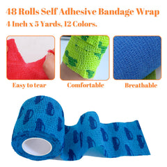 Wrist wrap application using ZOVAREGE bandage wrap for secure comfort.
