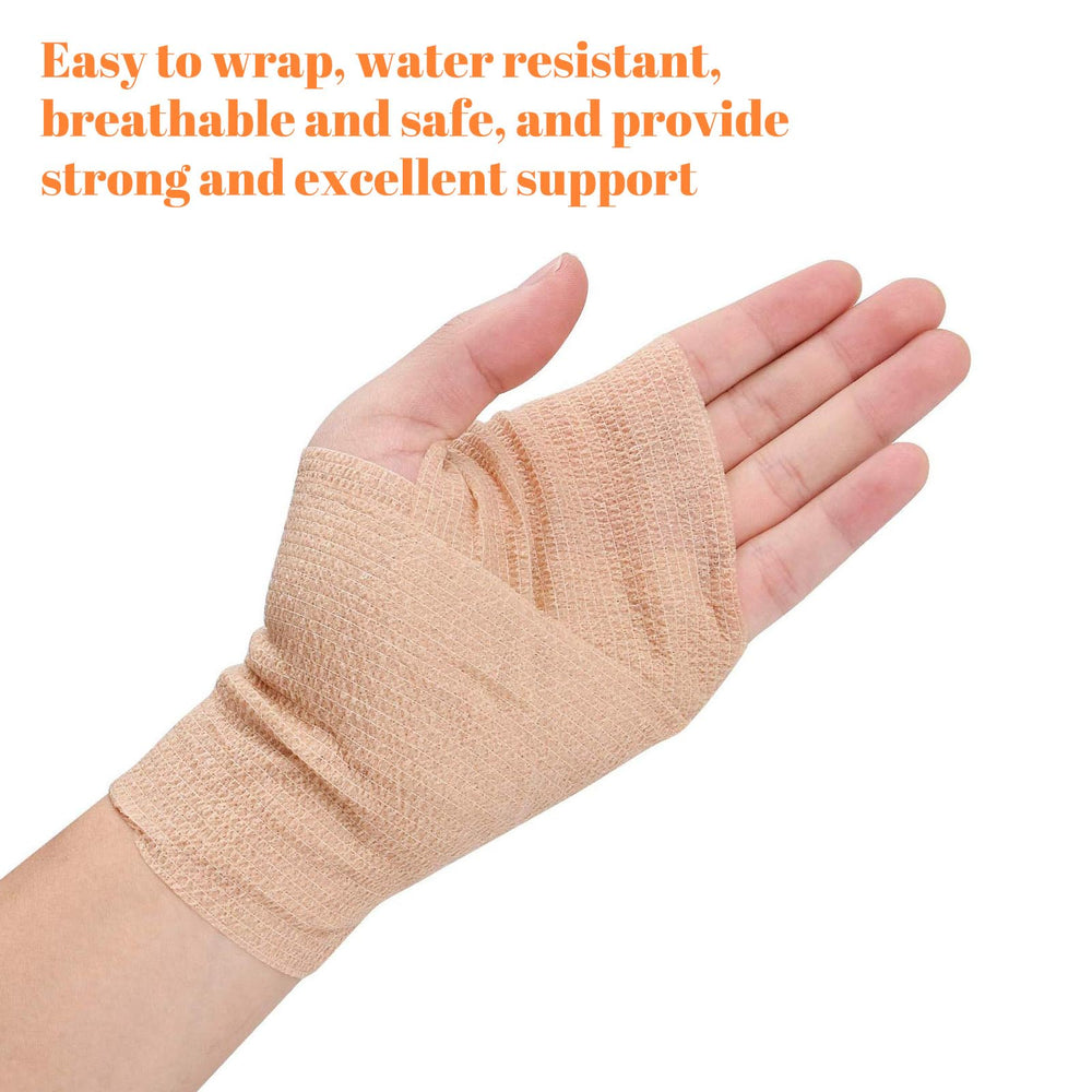 ZOVAREGE tear by hand bandage wrap for fast application