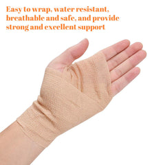 ZOVAREGE tear by hand bandage wrap for fast application