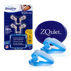 ZQuiet mouthpiece Comfort Size 1 supports jaw alignment for easier breathing.