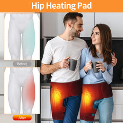 ZRBWM hip massager vibration action demonstrates on demand comfort during use