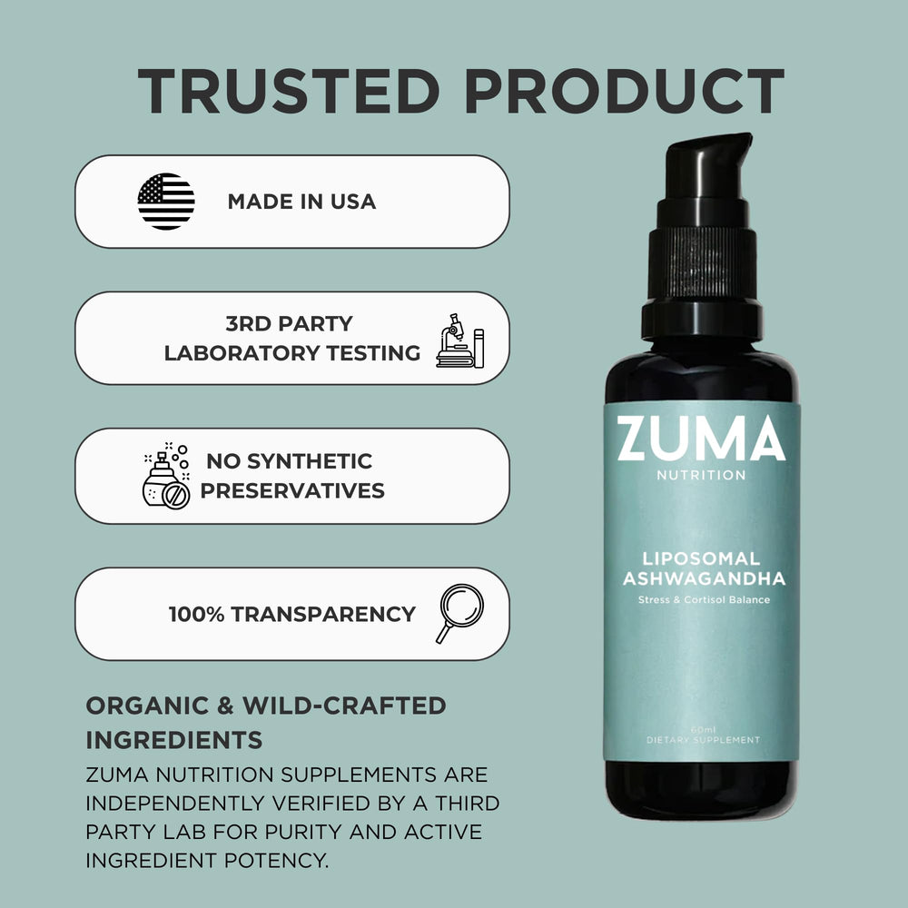 Zuma Nutrition small-batch production seal signals careful formulation