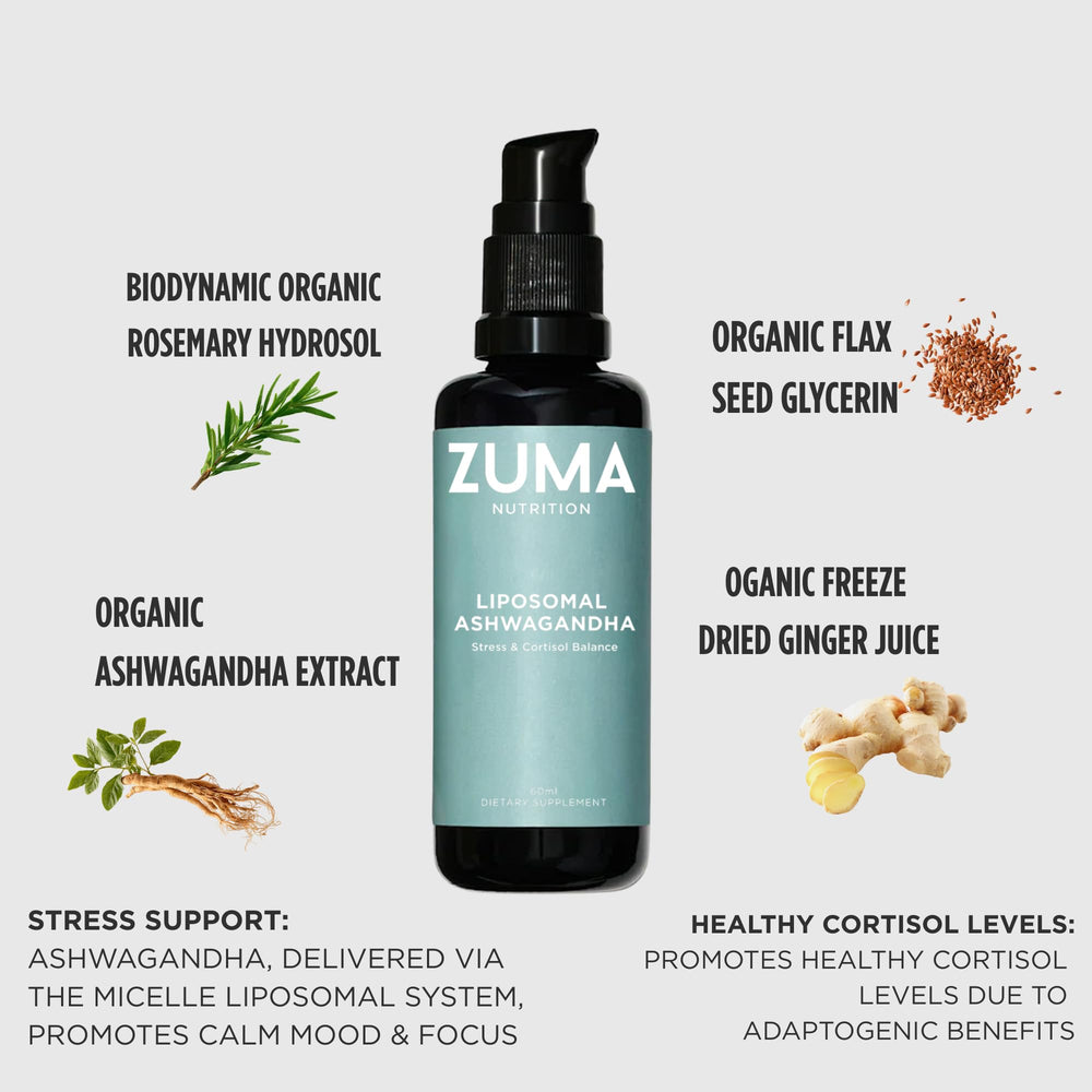 Zuma Nutrition vegan non-GMO formulation label emphasizes purity and transparency