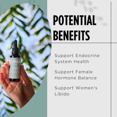 Zuma Nutrition Women's Tonic bottle side highlights vegan formula for everyday wellness