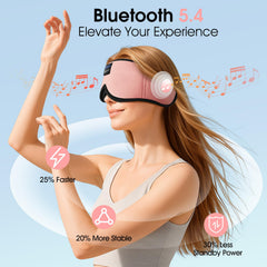Nose-wing design blocks light for deeper rest with ZUMUSEN mask