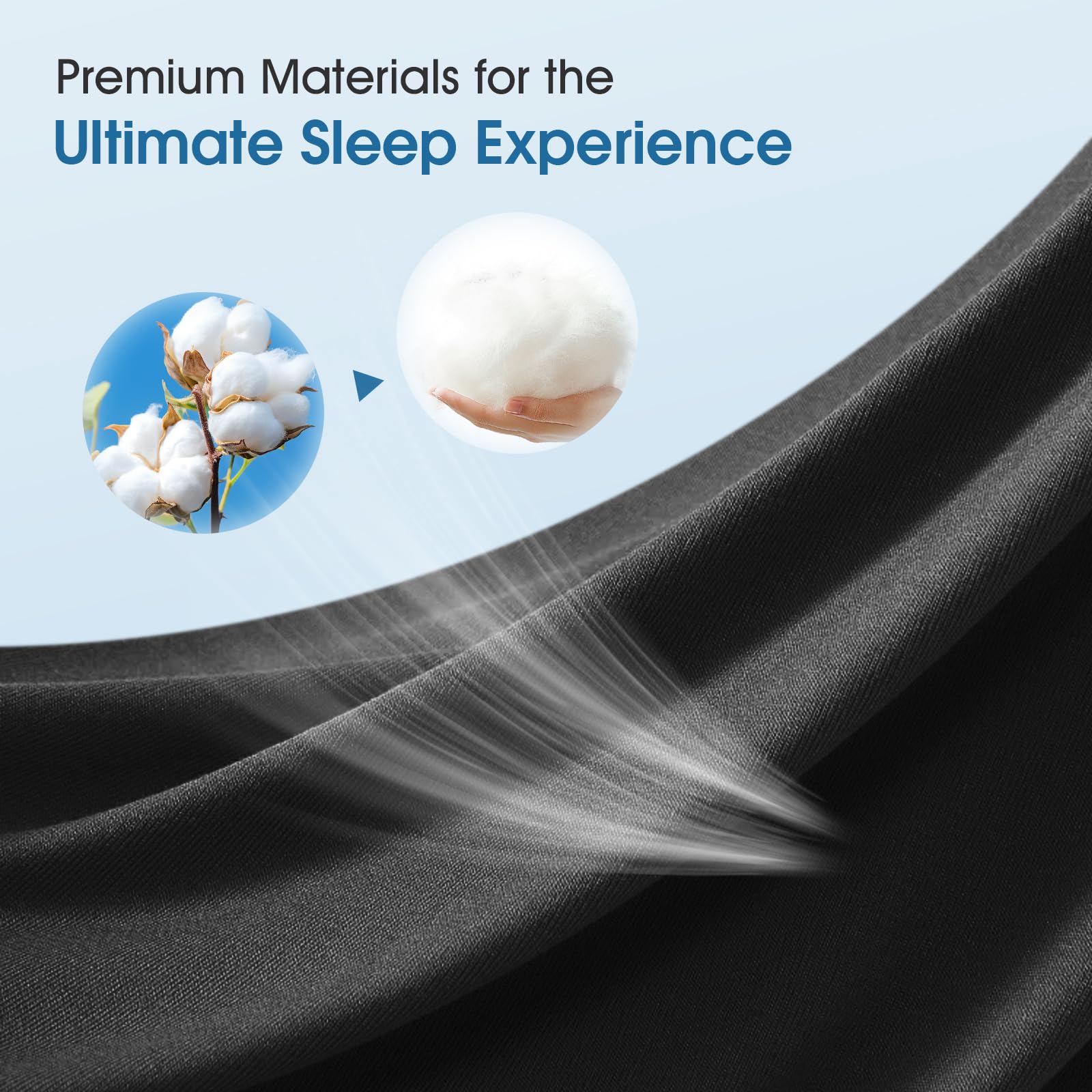 ZUMUSEN side-sleeper friendly design promoting stable, undisturbed rest