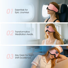 Travel-ready ZUMUSEN mask suitable for meditation and relaxation