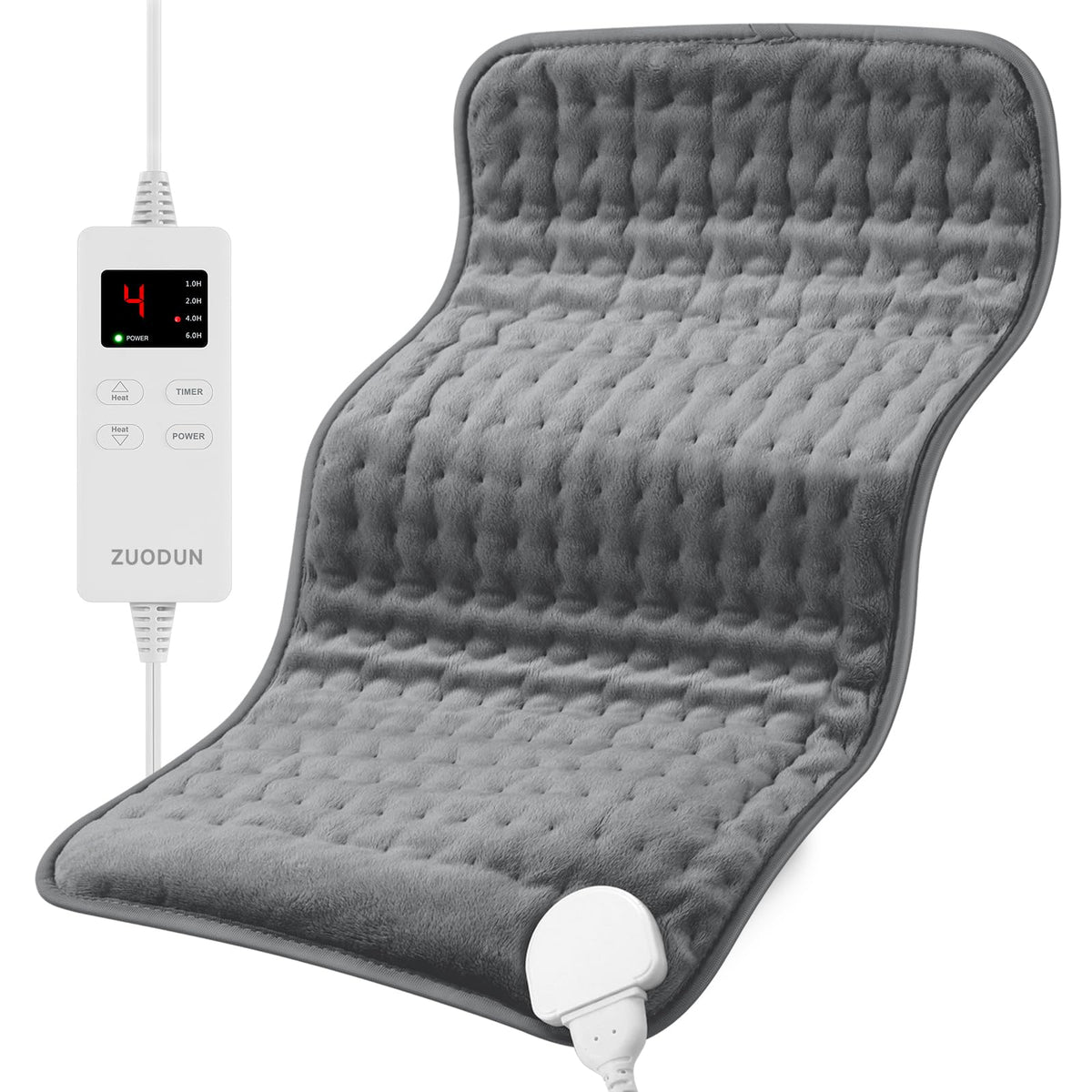 ZUODUN heating pad for back pain delivers soothing heat relief.