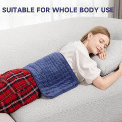 ZUODUN heating pad applied to knee offering gentle heat for fatigue relief.