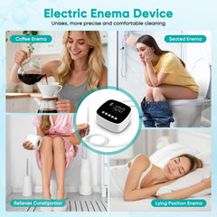 ZUOHE enema kit compact design for home or travel storage.