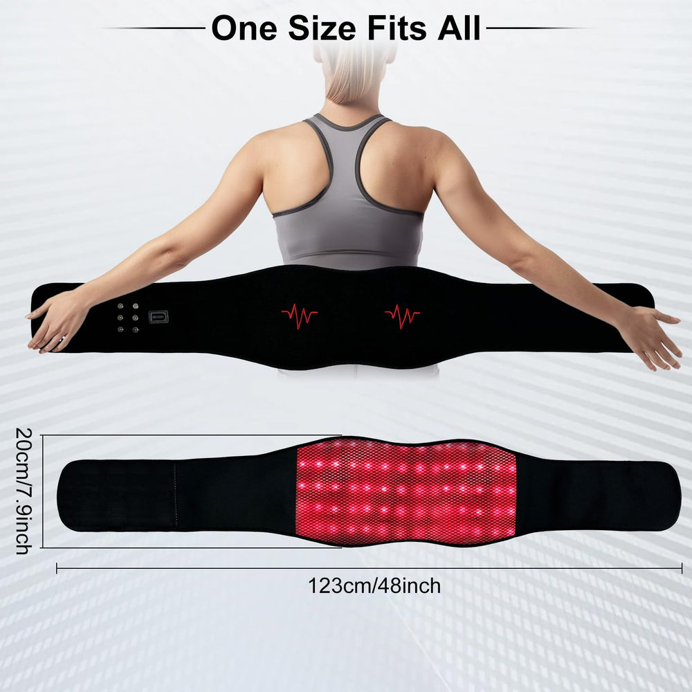 Zupora belt heat and vibration massage for soothing muscle tension
