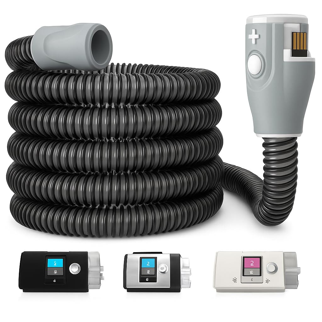 ZURNMED Climate-Line air hose for AirSense 10 ensures stable airflow for uninterrupted nights.