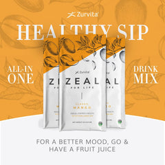Zurvita Zeal for Life Mango daily routine image for sustained energy and focus.