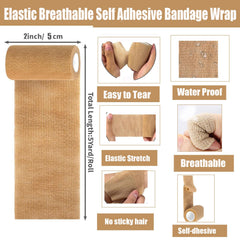 Self-adherent Zwealthygift tape providing secure yet gentle hold