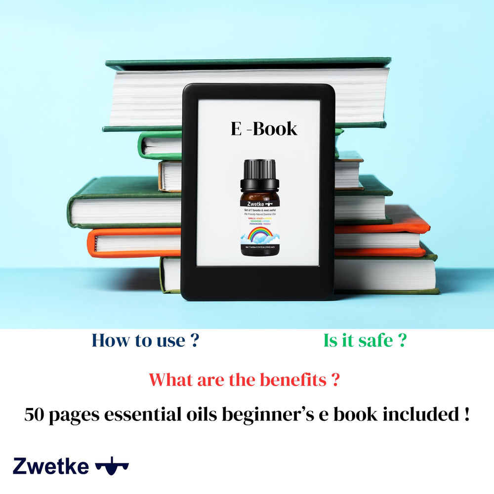 ZWETKE Lavender oil for calming, pet-friendly spaces